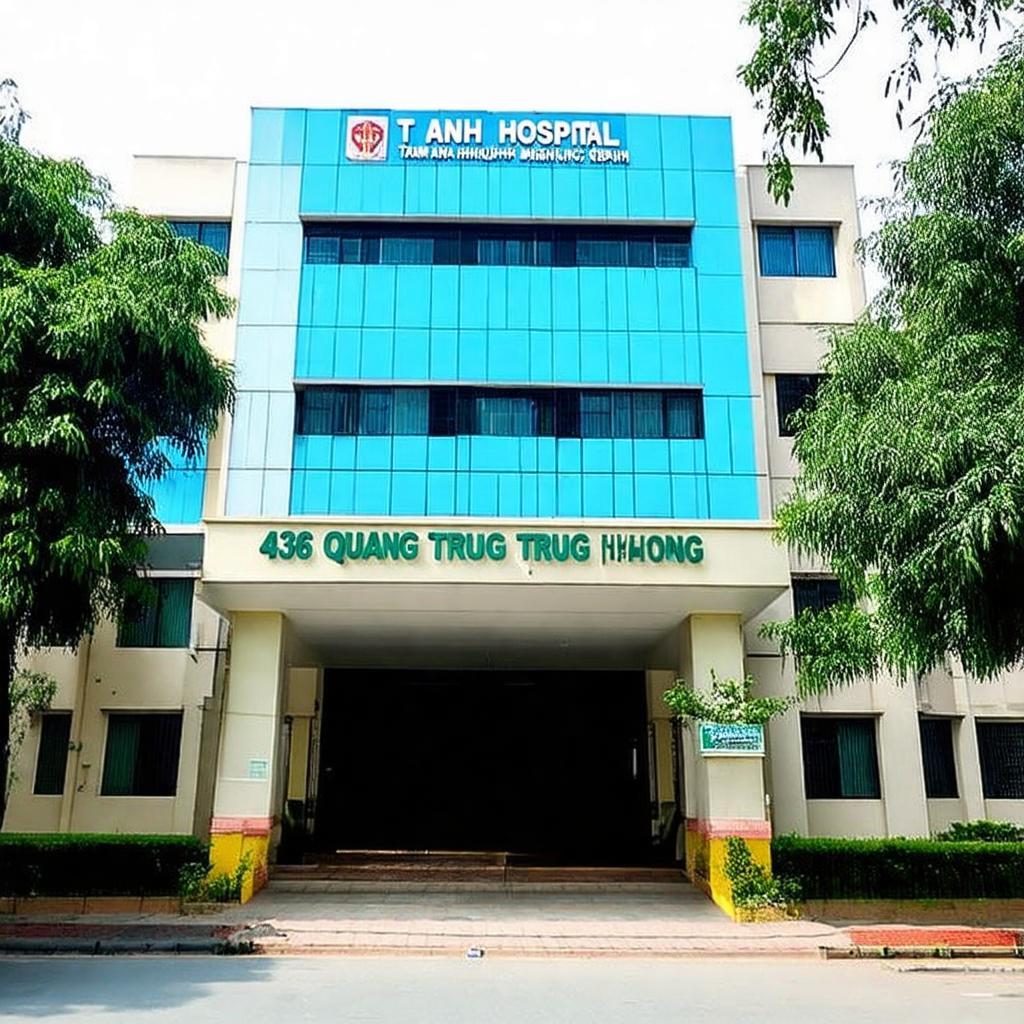 Ảnh chụp ngoại cảnh Phòng khám Tâm Anh Hà Đông 436 Quang Trung, Hà Nội 