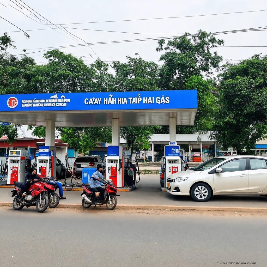 Hinh anh ben ngoai Cay xang Hiep Hoa duong Vinh Loc xa Vinh Loc B Binh Tan nhon nhip