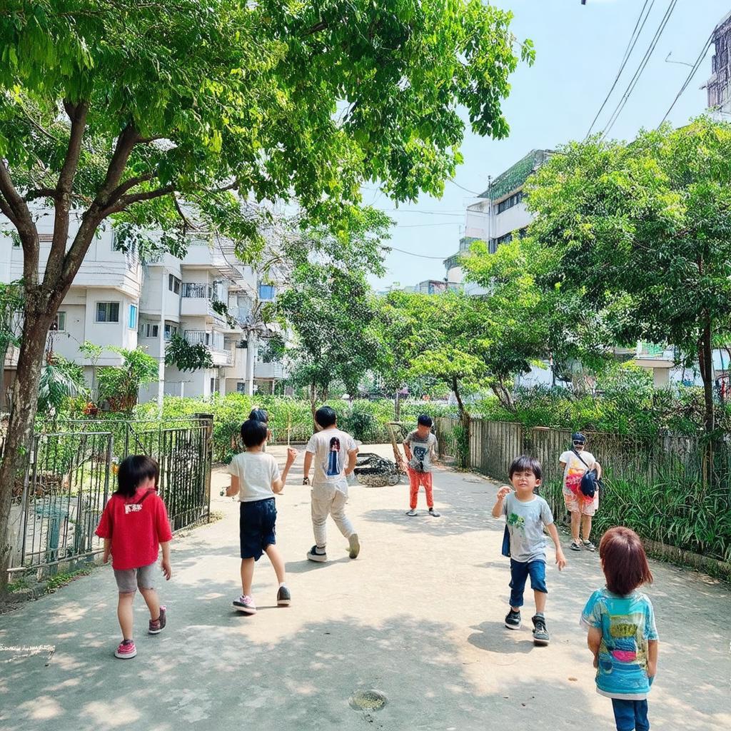 Nhịp sống hiện đại, tiện nghi của cư dân tại khu vực Phố Trần Hữu Dực