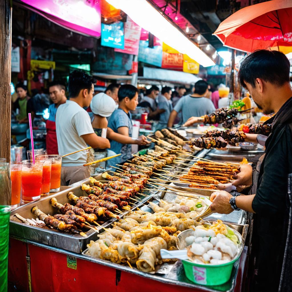 Khám phá các món ăn đường phố hấp dẫn tại chợ đêm Hoa Lan đường 22/12 Thuận An Bình Dương