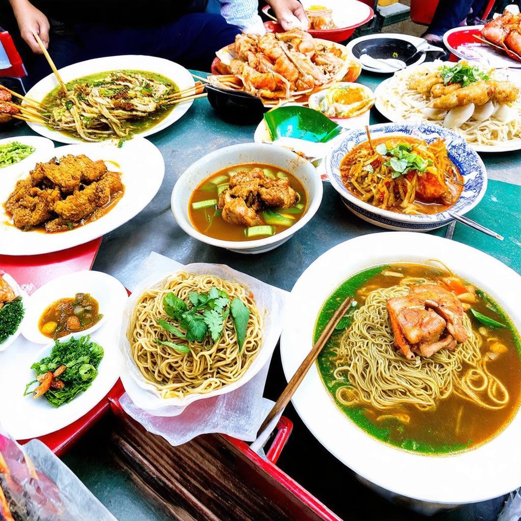Món ăn đường phố và đặc sản phong phú trên đường Nguyễn Duy Hiệu Đà Nẵng.
