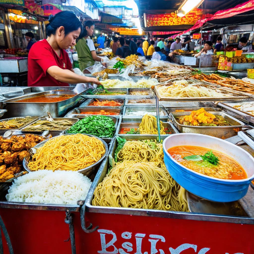 Thưởng thức nhiều món ăn đường phố và đặc sản hấp dẫn tại khu ẩm thực Chợ Long Hoa Tây Ninh