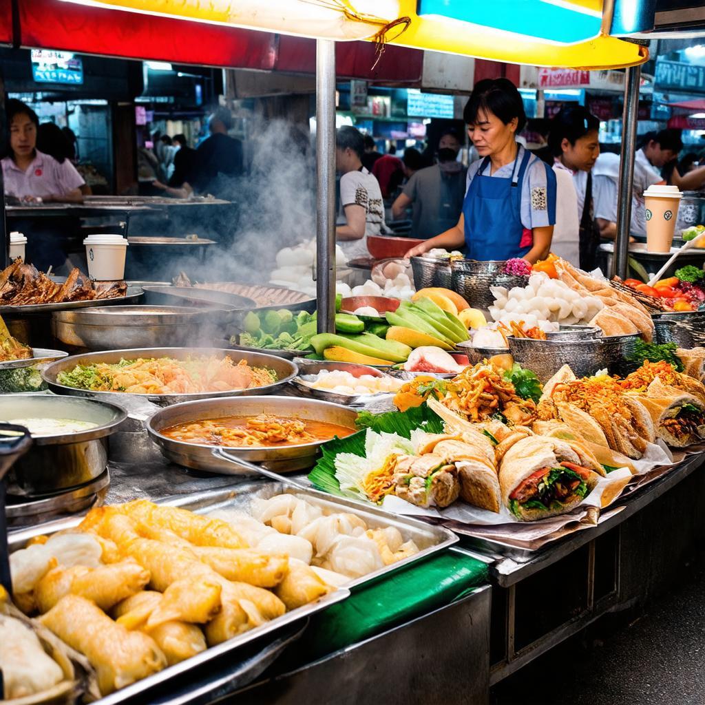 Cac mon an duong pho hap dan tai Cho Nguyen Dinh Chiểu Lê Tự Tài Phú Nhuận