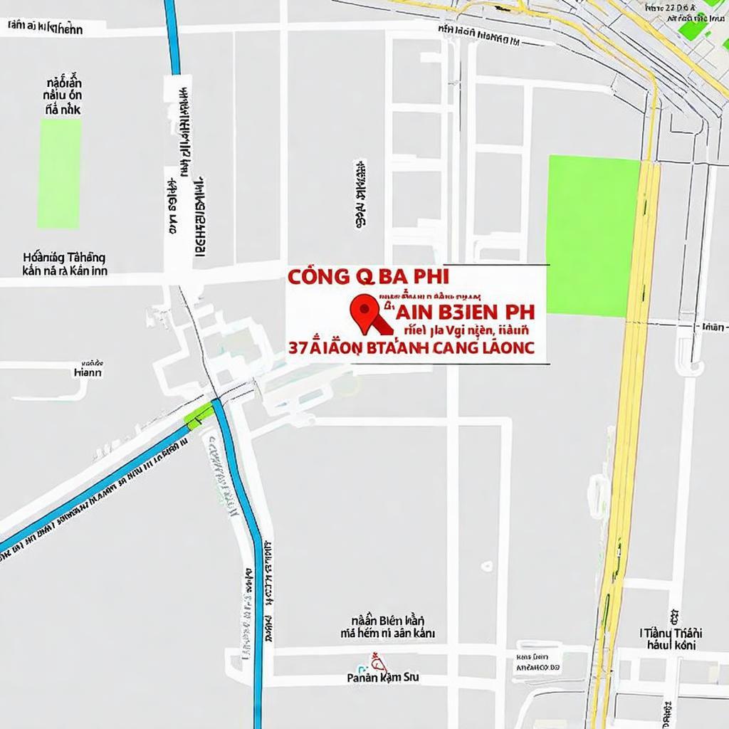 Bản đồ chỉ đường đến Công an Quận Ba Đình, 37 Điện Biên Phủ, Hà Nội, giúp người dùng dễ dàng xác định vị trí và lộ trình di chuyển