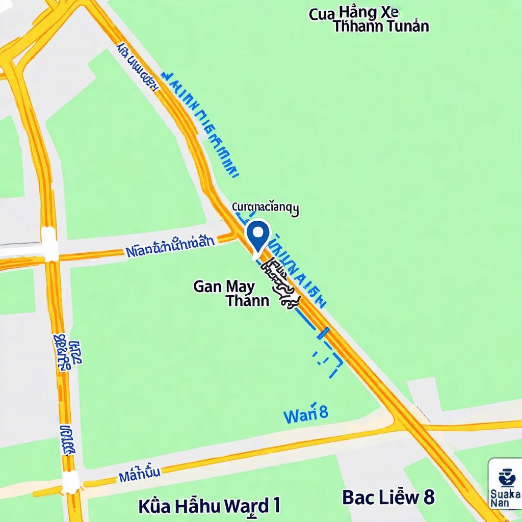 Bản đồ chỉ dẫn đường đi đến Cửa Hàng Xe Gắn Máy Thanh Tuấn tại Phường 8, Bạc Liêu