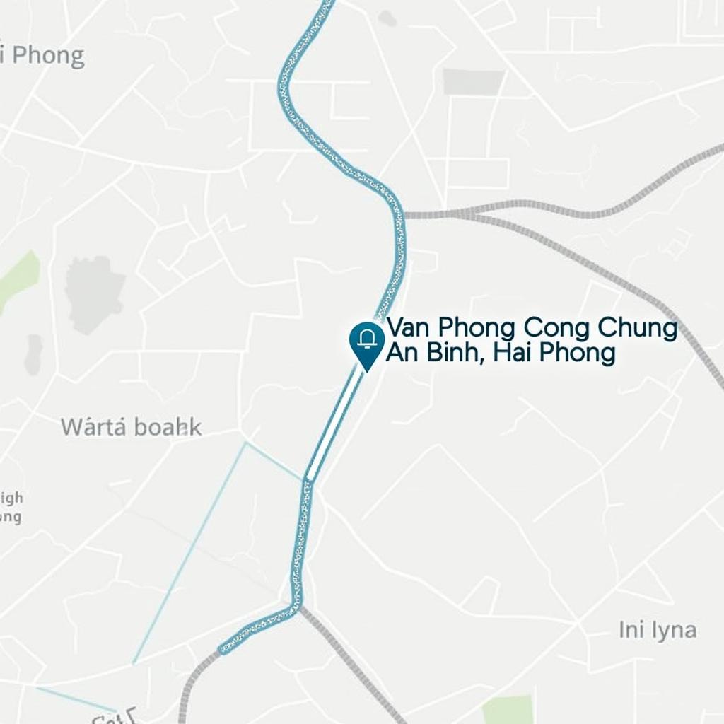Bản đồ hướng dẫn đường đi chi tiết đến Văn phòng Công chứng An Bình, Hải Phòng.