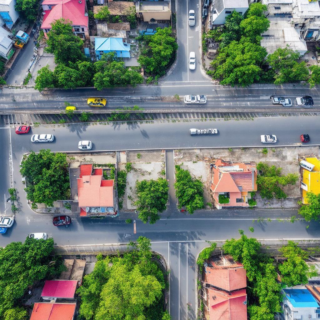 Bản đồ tổng quan Khu phố Tân Thới Nhất, Quận 12 thể hiện vị trí địa lý và các tuyến đường chính quanh khu vực