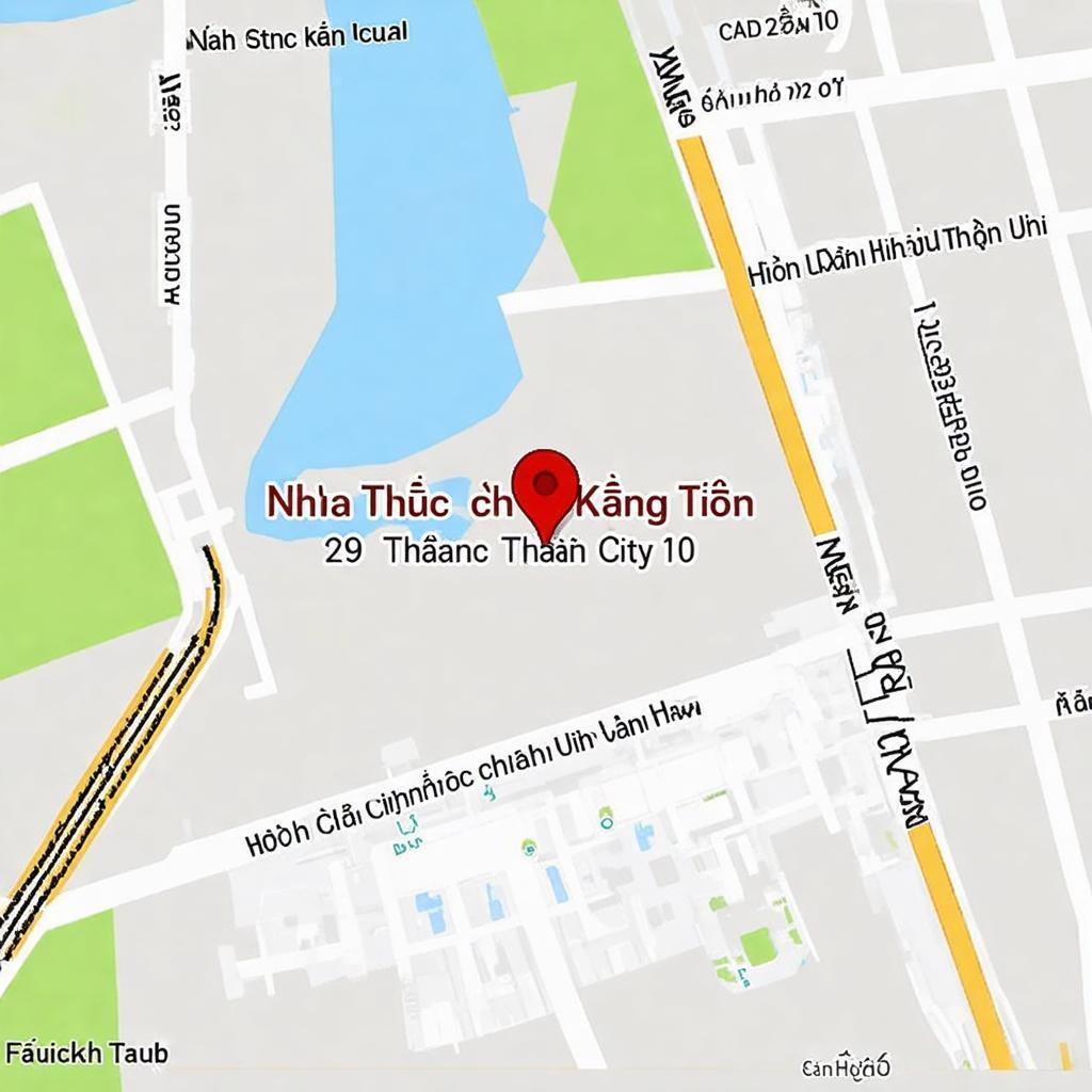 Bản đồ vị trí Nhà Thuốc Đồng Tiến tại số 29D đường Thành Thái, Quận 10, TP.HCM.