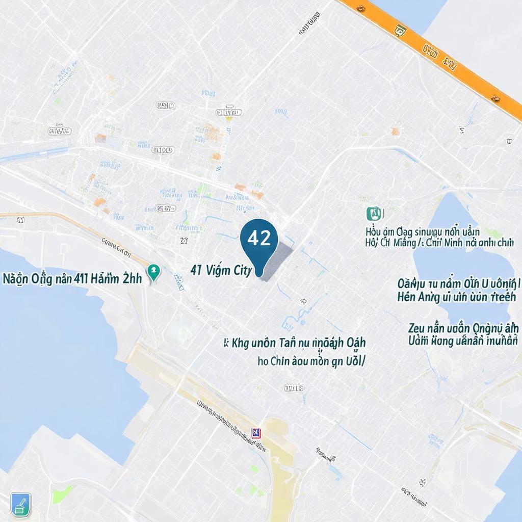 Bản đồ định vị phòng khám đa khoa Trần Diệp Khanh tại 41/21 Nguyễn Oanh, Gò Vấp.