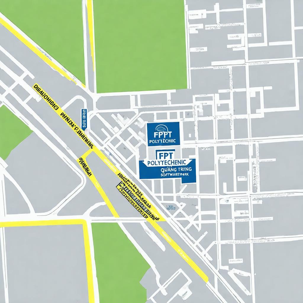 Bản đồ chỉ đường đến Trường Cao đẳng FPT Polytechnic Tân Chánh Hiệp Quận 12