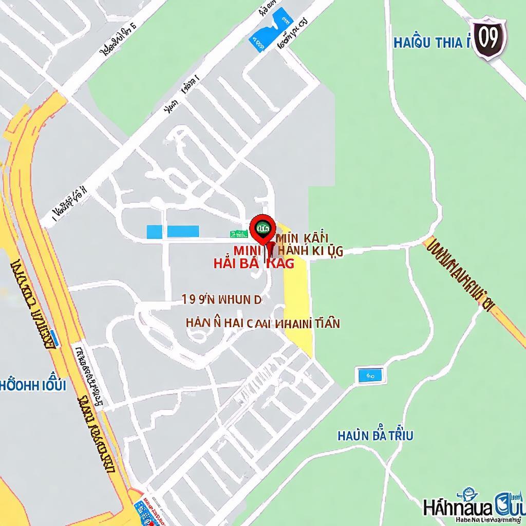 Ban đồ vị trí chính xác của 199 Minh Khai, Hai Bà Trưng, Hà Nội