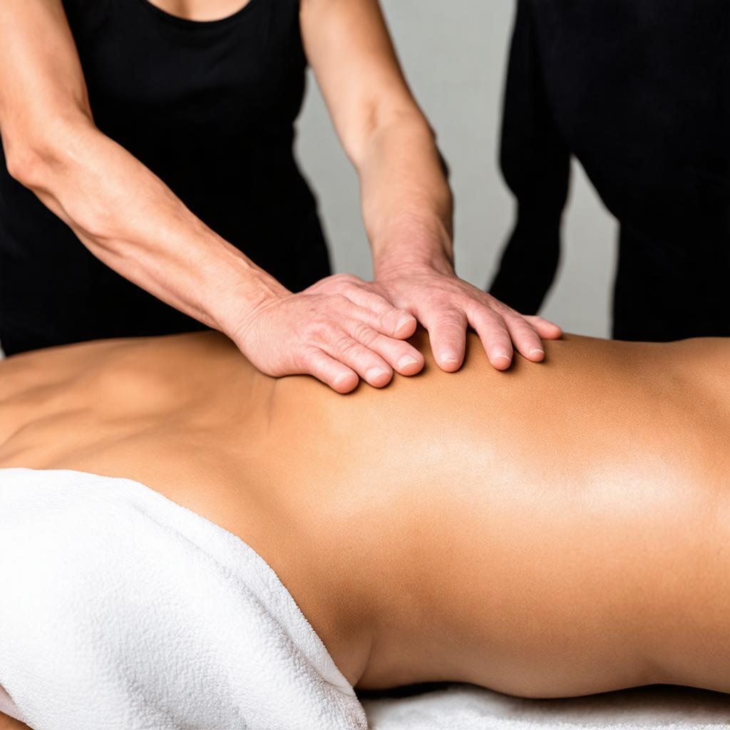 Bàn tay khéo léo của kỹ thuật viên massage người mù tại Huệ Kiều