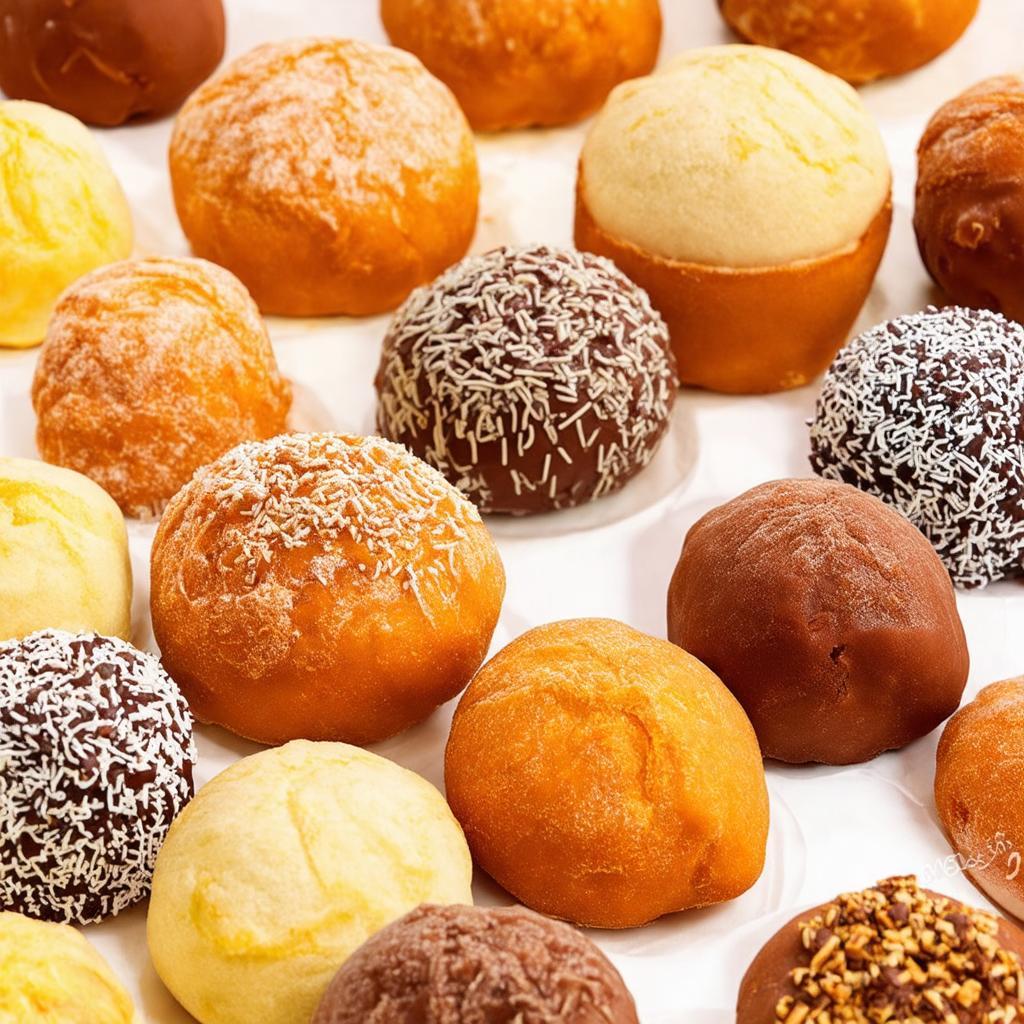 Những chiếc bánh Chewy Junior Đà Nẵng 136 Lê Lợi với nhân và topping đa dạng