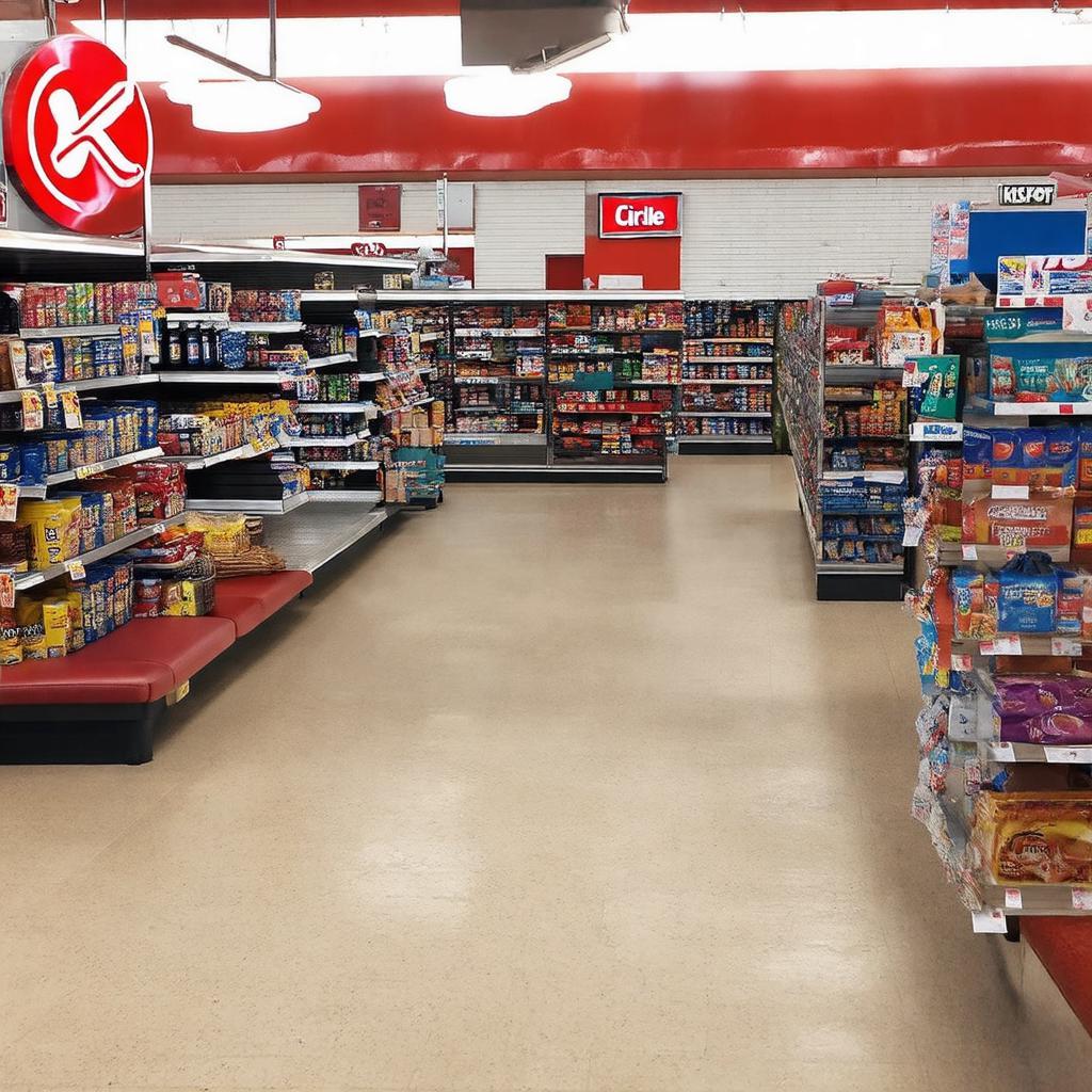 Bên trong cửa hàng tiện lợi Circle K 306 Nguyễn Trãi Quận 5