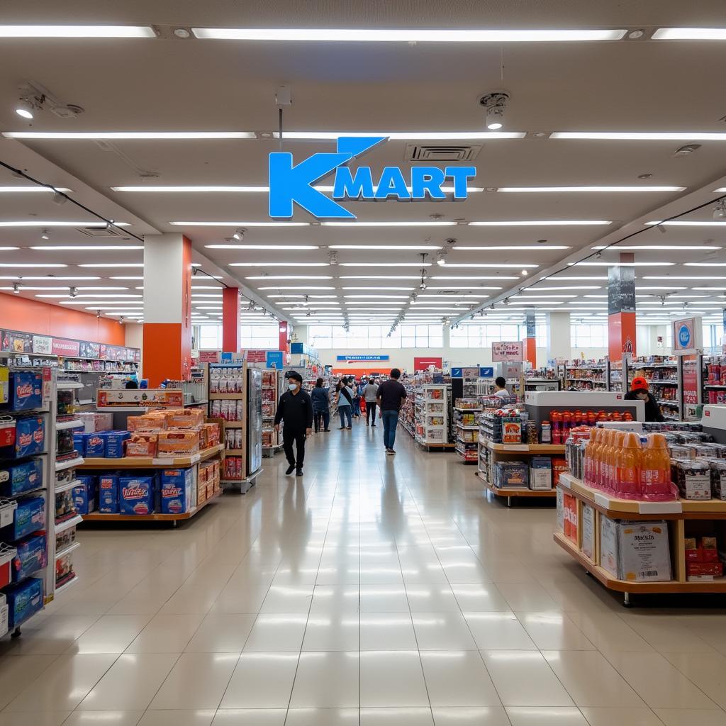 bên trong cửa hàng kmart 83 nguyễn thi dinh