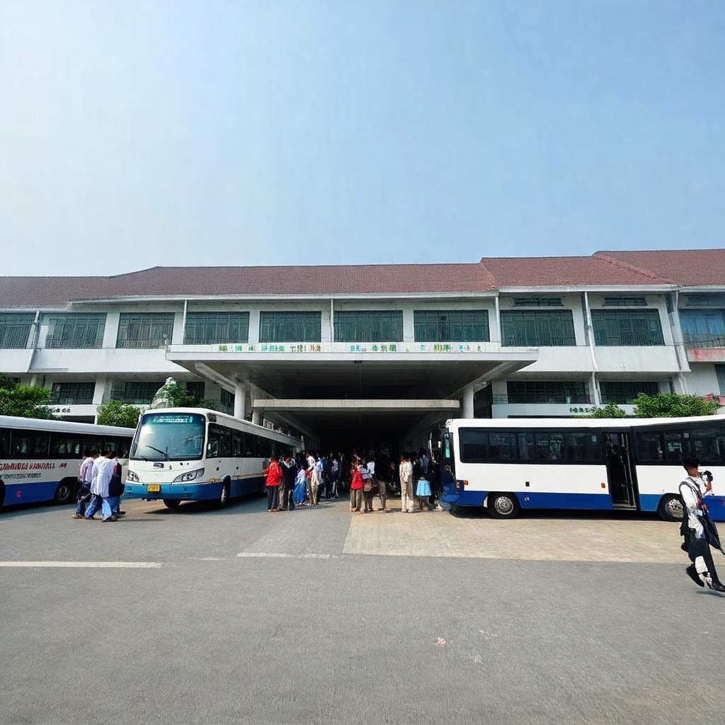 Bến Xe Mới Cao Bằng Khuẩu Sa là trung tâm giao thông quan trọng tại tỉnh Cao Bằng