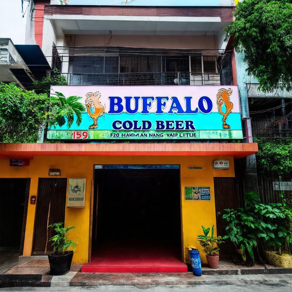 Hình ảnh mặt tiền Buffalo Cold Beer 159 Phạm Văn Đồng Gò Vấp TP.HCM