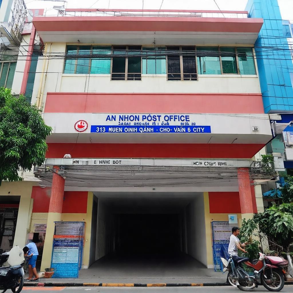Tòa nhà Bưu Điện An Nhơn tại số 313 Nguyễn Oanh, Phường 6, Quận Gò Vấp, TP.HCM