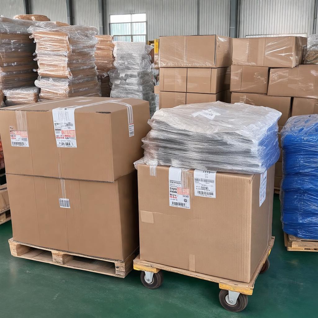 Hình ảnh minh họa các loại hàng hóa thường được vận chuyển qua chành xe Thành Hải