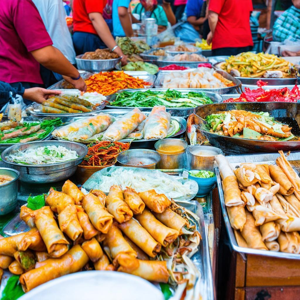 Các món ăn đường phố hấp dẫn ở Chợ Mỹ Hòa 1 Cái Răng
