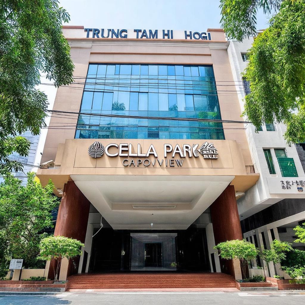 Hinh anh ben ngoai Trung tam Hoi nghi Tiec cuoi Capella Parkview tai dia chi 3 Dang Van Sam Quan Phu Nhuan