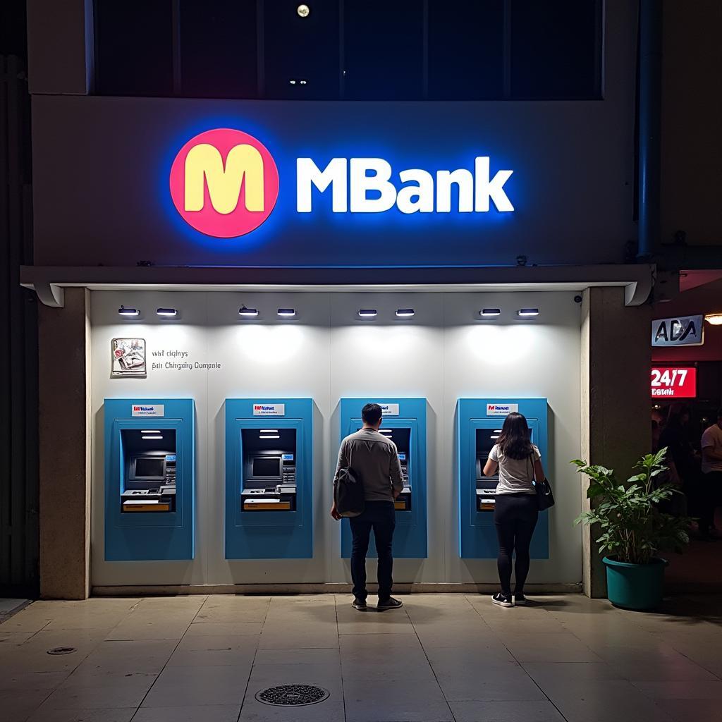 khu vuc cay atm mbbank tai chi nhanh cong hoa san sang phuc vu khach hang 247