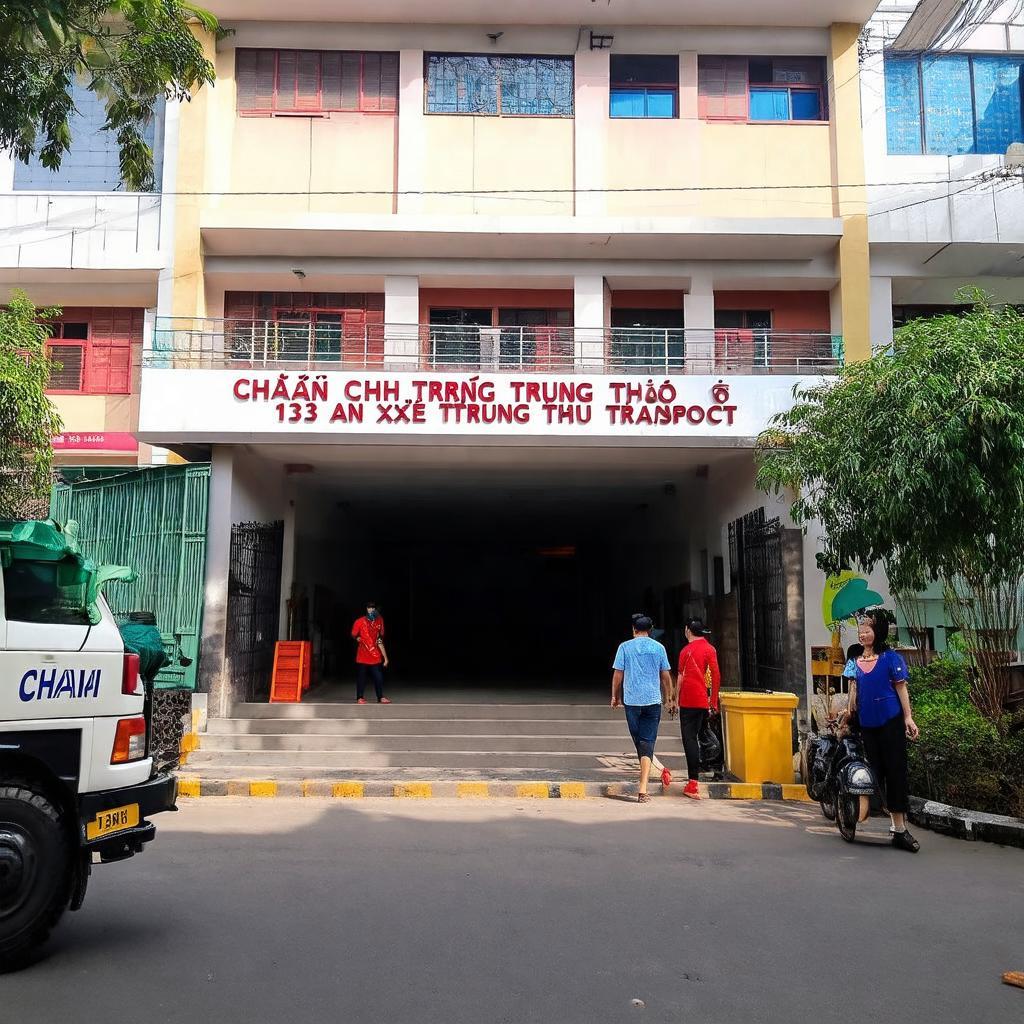 Hình ảnh chành xe Trung Thảo tại 133 An Dương Vương Quận 8 TP HCM.