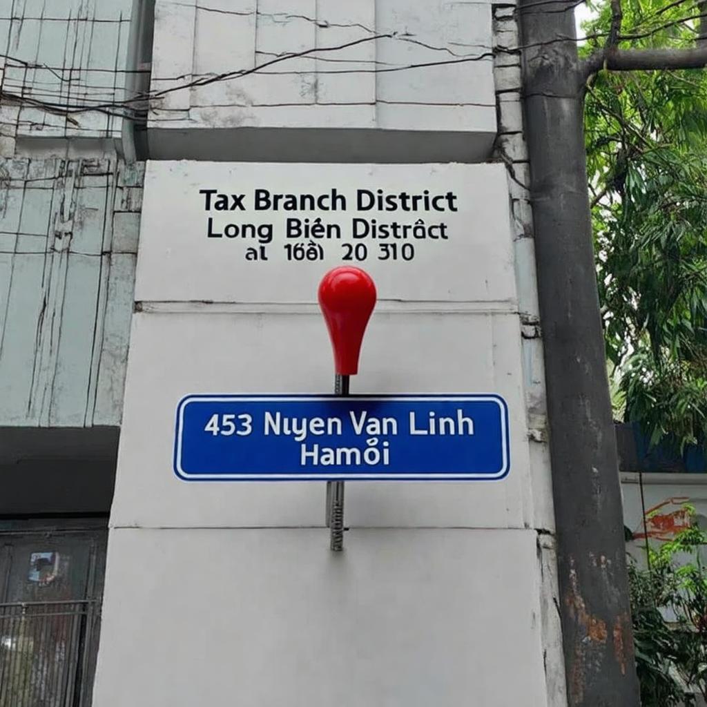 Hinh anh vi tri Chi cuc Thue quan Long Bien tai so 453 Nguyen Van Linh tren ban do hoac anh chup thuc te.