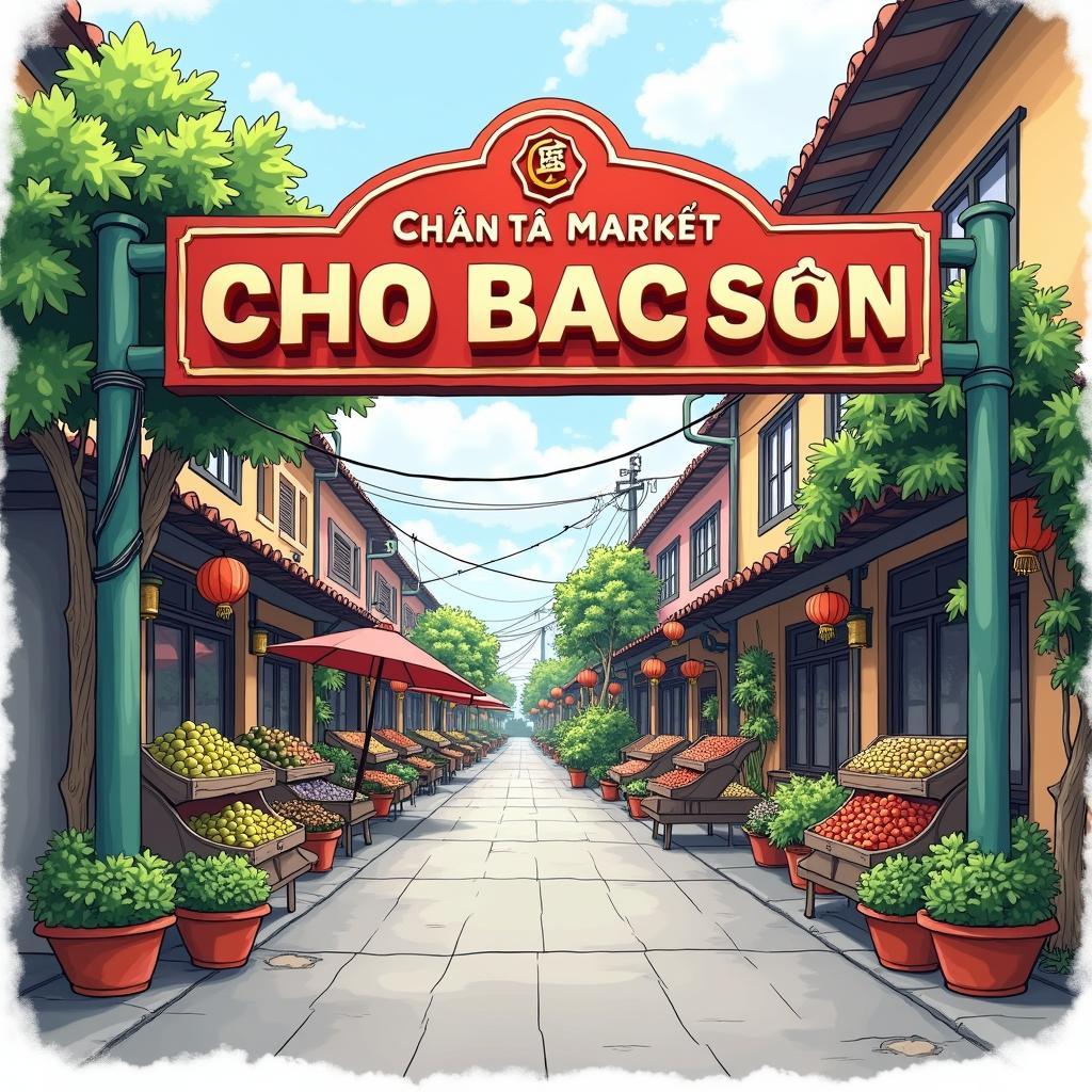 Hình ảnh Chợ Bắc Sơn đường Ngô Quyền Vĩnh Lạc Rạch Giá Kiên Giang