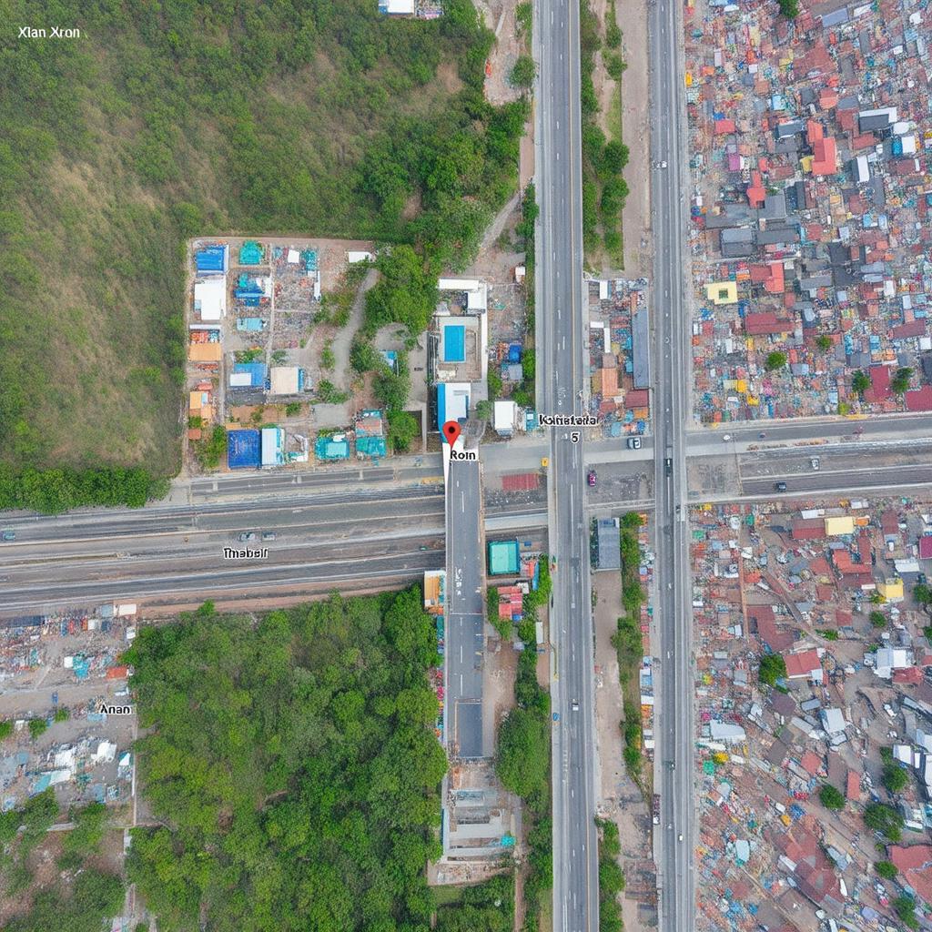 Vị trí đắc địa Chợ Mỹ Xuân Quốc Lộ 51 Phường Mỹ Xuân TX Phú Mỹ Bà Rịa Vũng Tàu