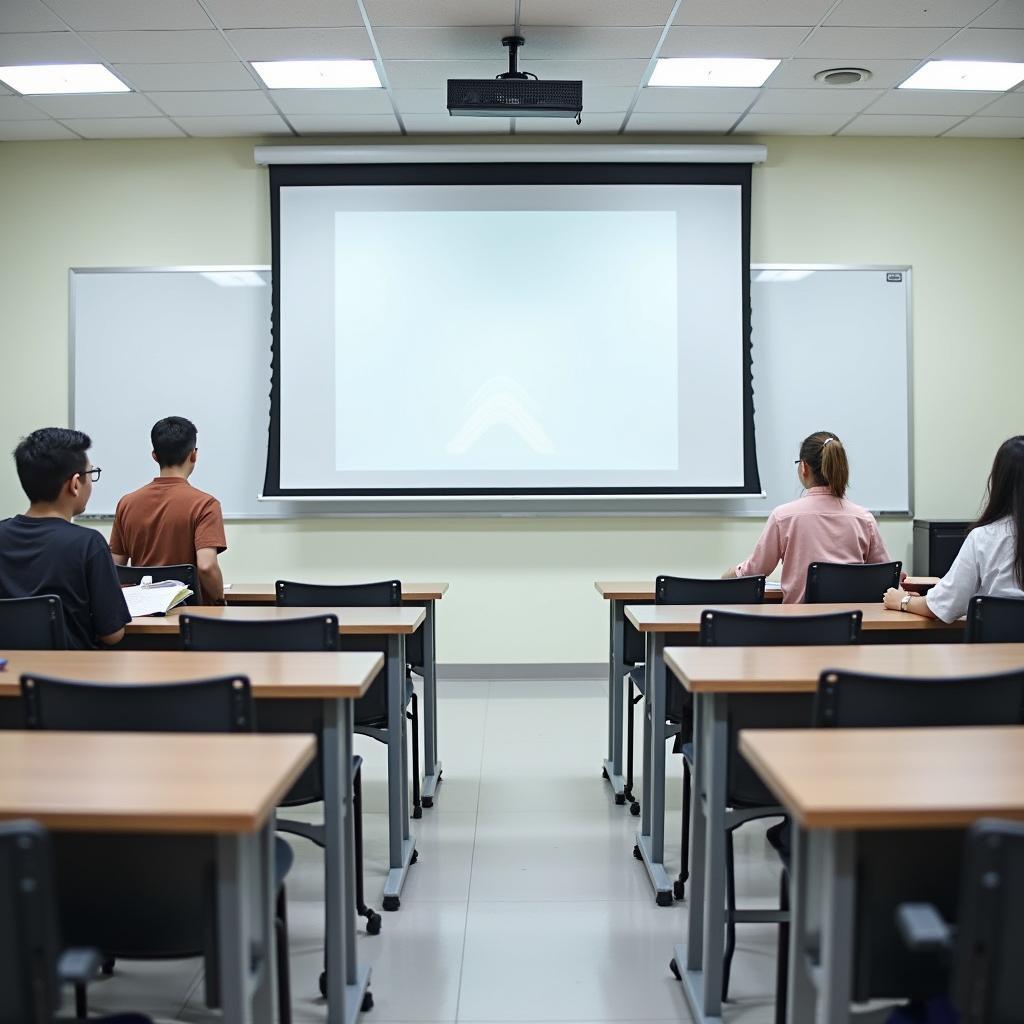 Không gian học tập hiện đại và tiện nghi tại Anh Văn Hội Việt Mỹ VUS 189 Nguyễn Thị Minh Khai Quận 1