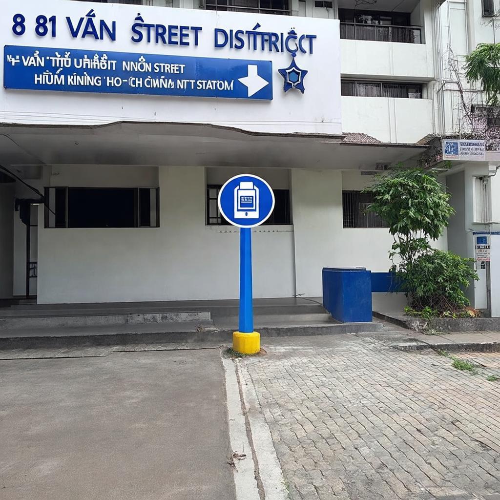 Bản đồ và hình ảnh Công an Phường 8 Quận 6 tại 81 Văn Thân TP HCM