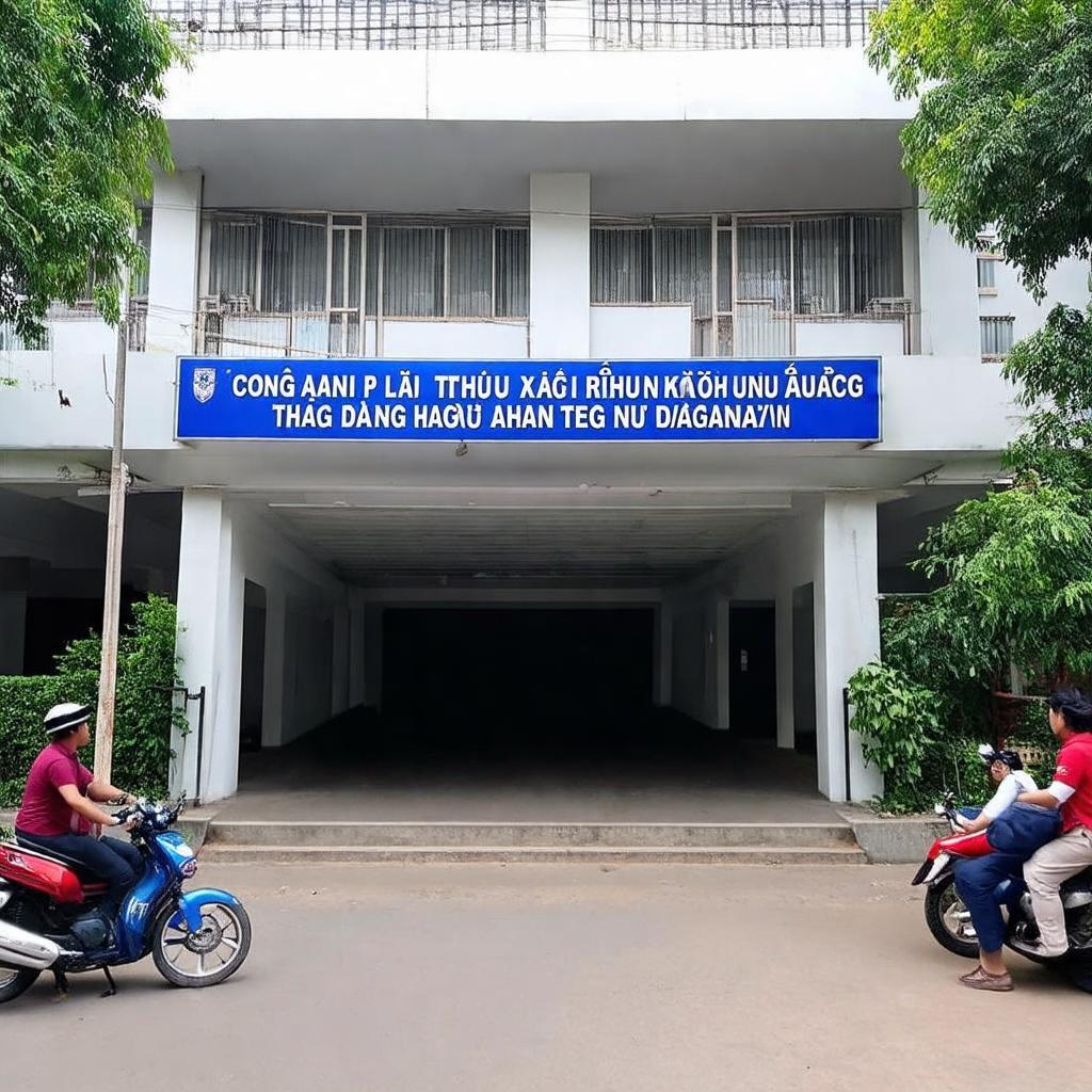 Hinh anh tru so Cong an phuong Lai Thieu Thuan An Binh Duong, noi giai quyet thu tuc hanh chinh
