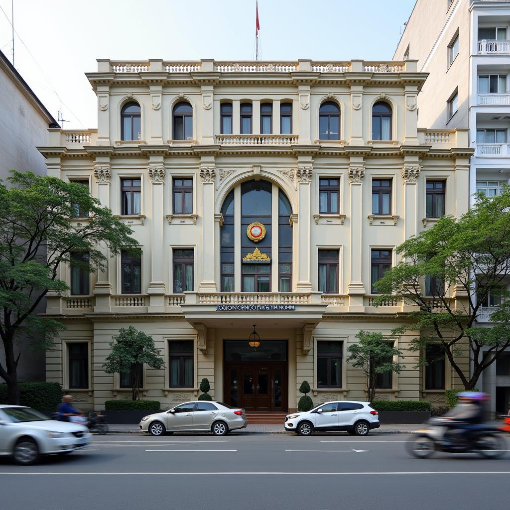Trụ sở Công an phường Ngô Thì Nhậm số 59 Phố Huế, Hai Bà Trưng, Hà Nội