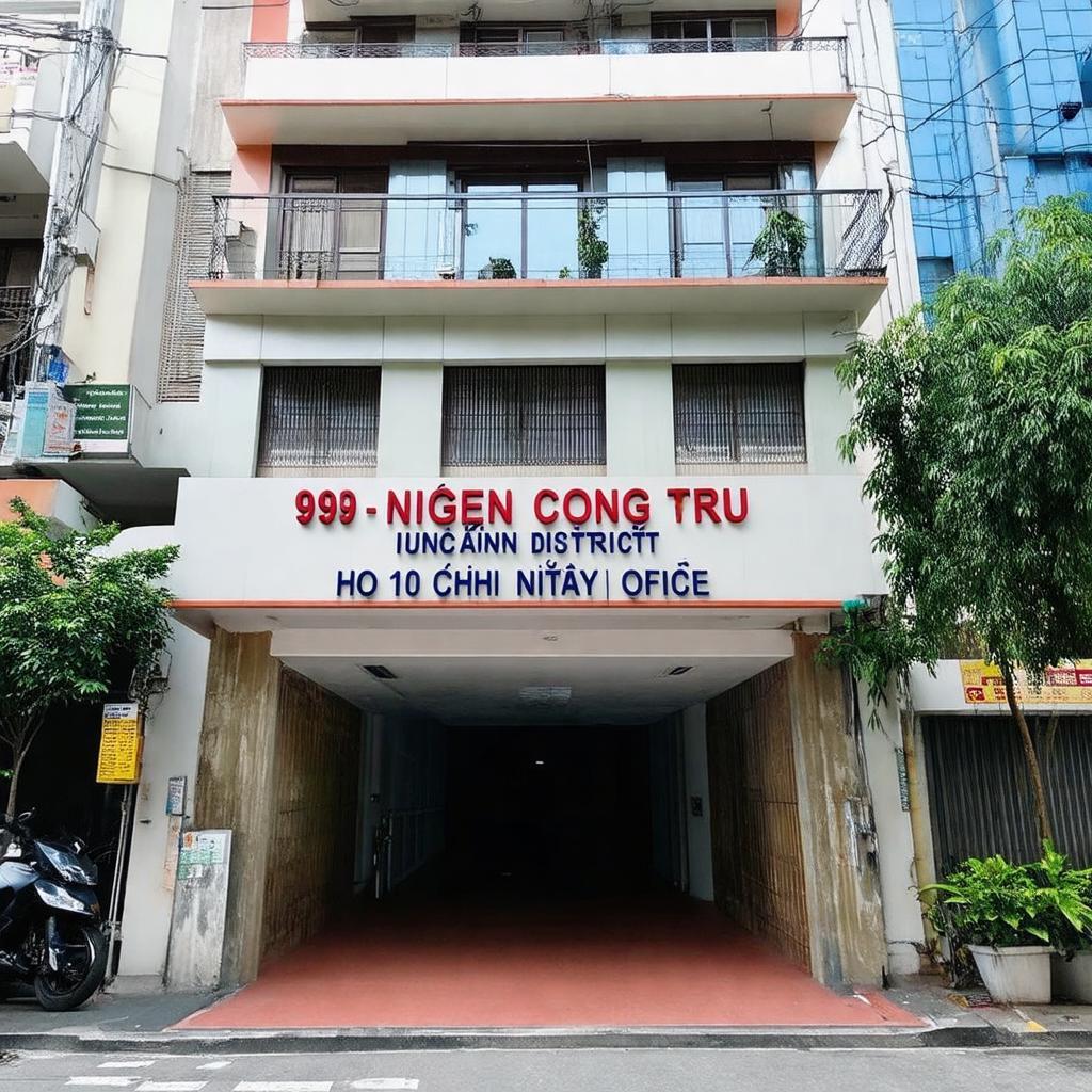 Hình ảnh Văn phòng công chứng Bến Thành tại số 99-101 Nguyễn Công Trứ, Quận 1 giúp định vị dễ dàng hơn