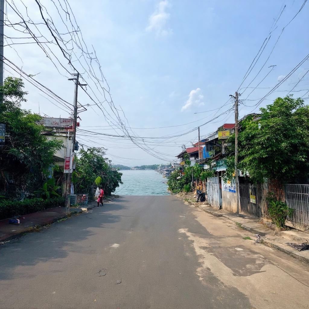 Khu vuc cu xa Thanh Da noi co Quan 007 nam toa lac
