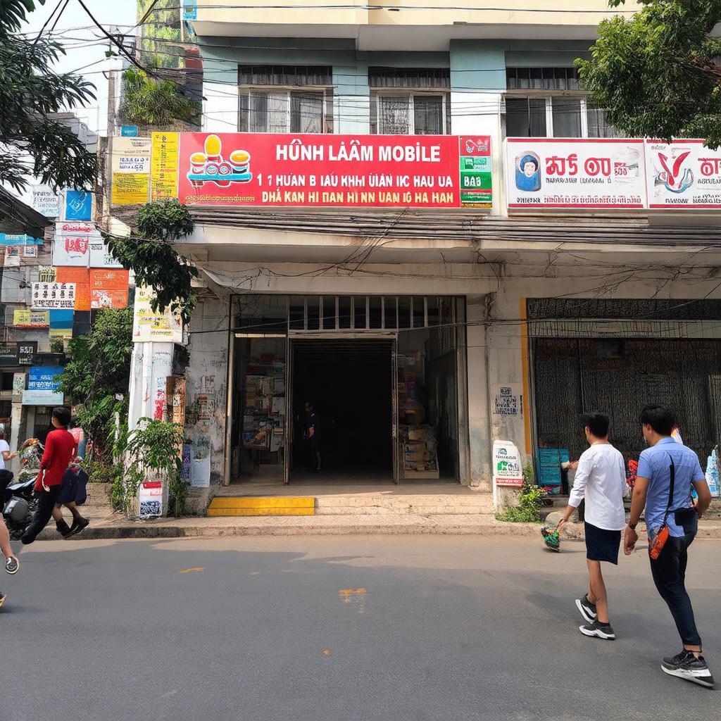 Hình ảnh mặt tiền cửa hàng Huỳnh Lâm Mobile tại 1 Hoàng Diệu, Buôn Ma Thuột
