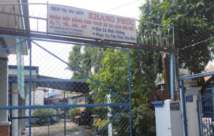 Mặt tiền cửa hàng Phụ Tùng Máy May Kim Nga tại số 447 đường Trường Chinh, Quận 12.