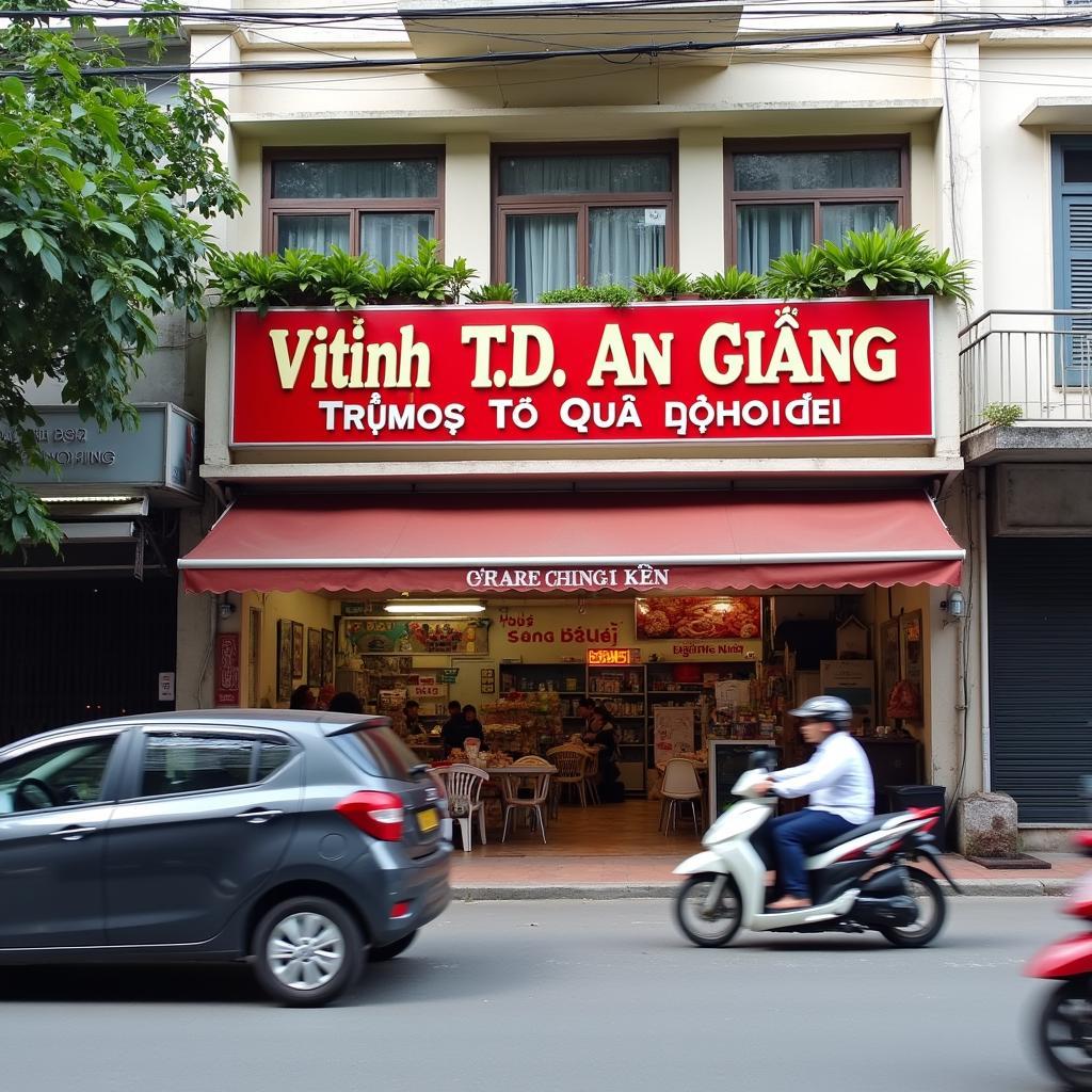 Hình ảnh cửa hàng Vi tính T.D An Giang tại địa chỉ 63A Hà Hoàng Hổ, Long Xuyên với biển hiệu rõ ràng