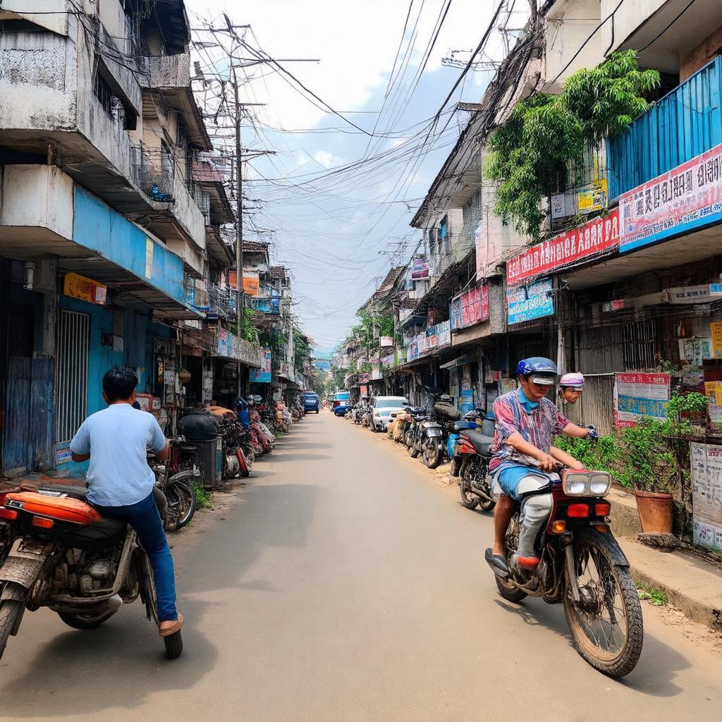 Khung cảnh cuộc sống thường nhật tại Ngõ 28 Xuân La Tây Hồ Hà Nội