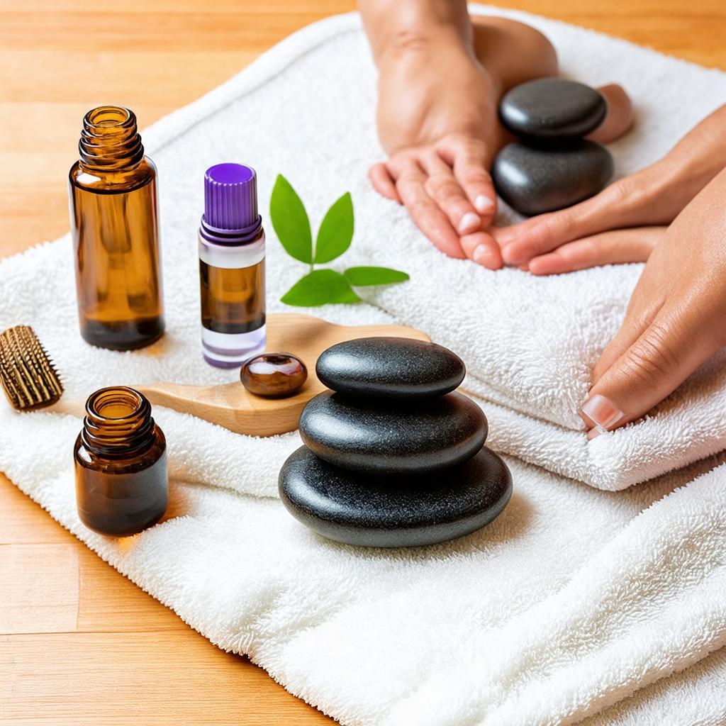 Minh họa đa dạng dịch vụ massage trị liệu và thư giãn hỗ trợ sức khỏe tại cơ sở chuyên nghiệp