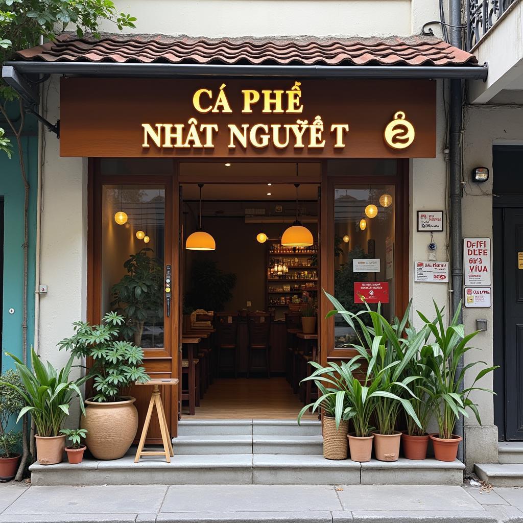 Tìm đến địa điểm Cà phê Nhật Nguyệt 2 số 58 Nguyễn Thị Minh Khai Bạc Liêu
