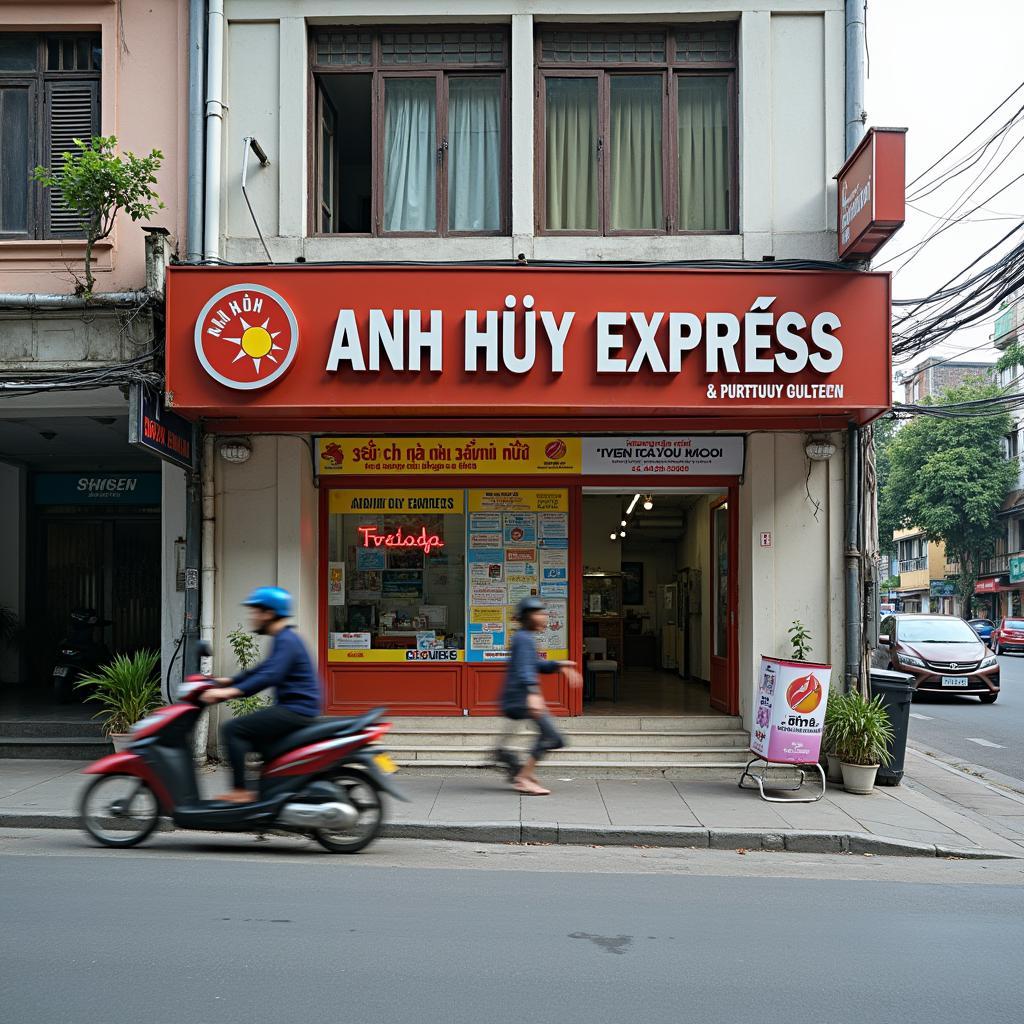 Địa chỉ bưu cục chuyển phát nhanh Anh Huy tại 91 Khuất Duy Tiến, Hà Nội