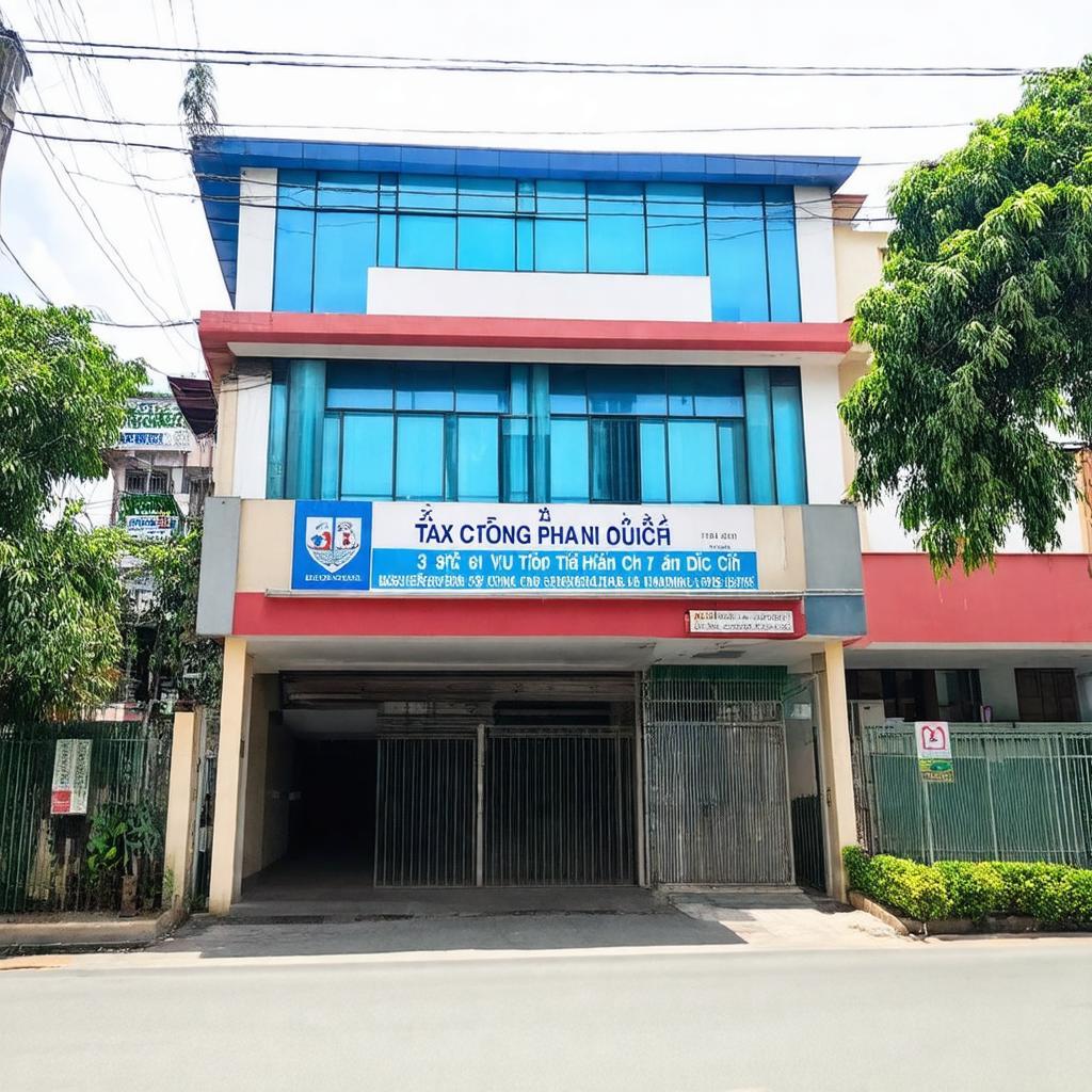 Địa điểm Chi Cục Thuế Quận 2 trên đường Vũ Tông Phan, khu vực An Phú, TP Thủ Đức