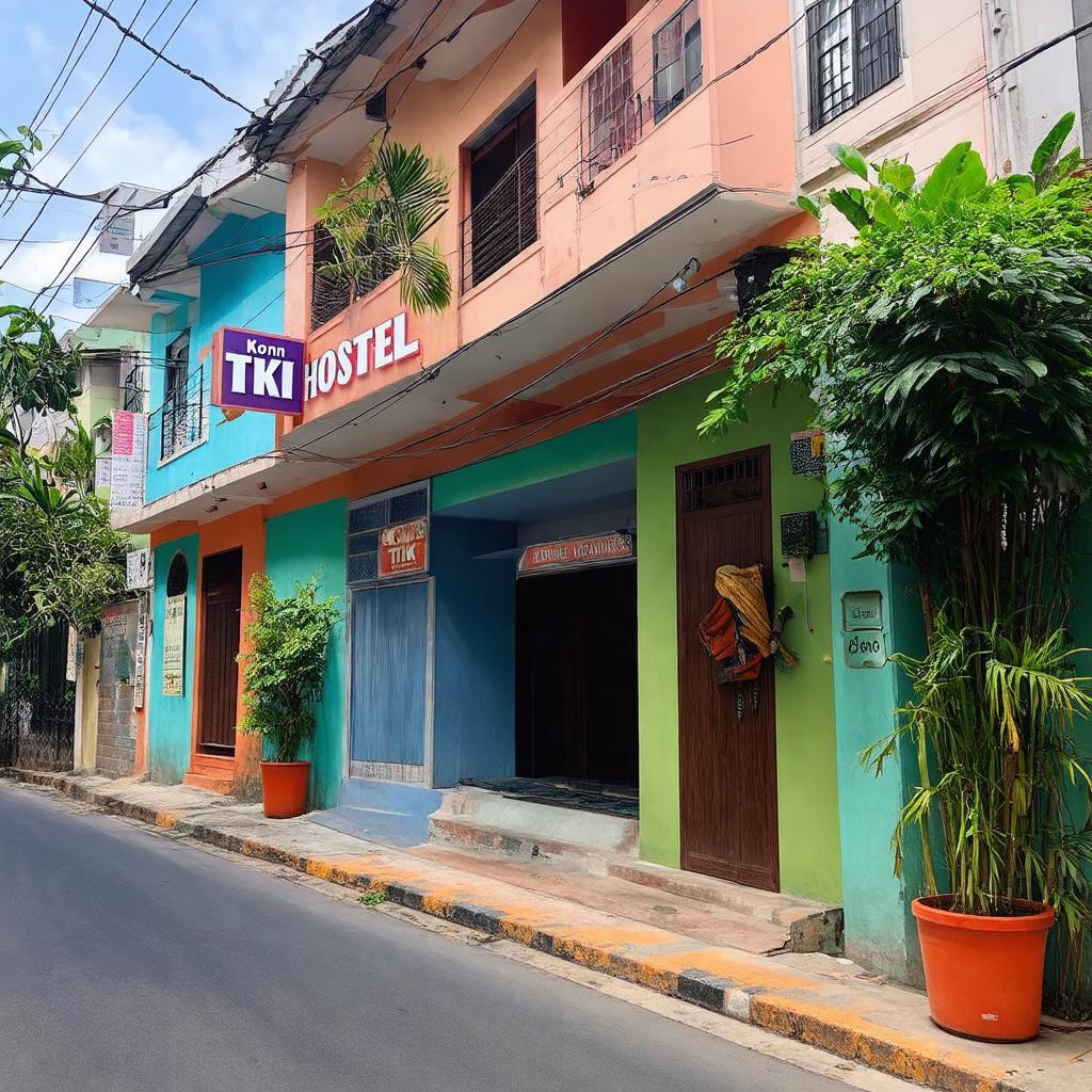 Hình ảnh bên ngoài Kon Tiki Hostel tại địa chỉ 12 Triệu Việt Vương, khu vực Sơn Trà, Đà Nẵng