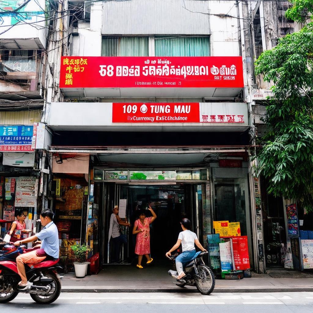 Địa điểm thu đổi ngoại tệ 109 Hồ Tùng Mậu quận 1 giữa trung tâm Sài Gòn