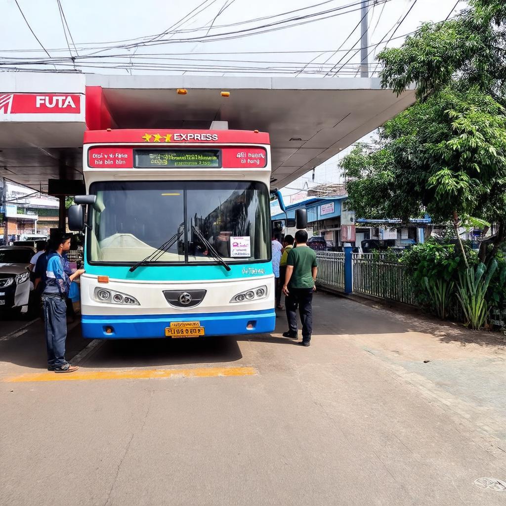 Điểm nhận gửi hàng của Phương Trang tại Trạm Hàng Xanh