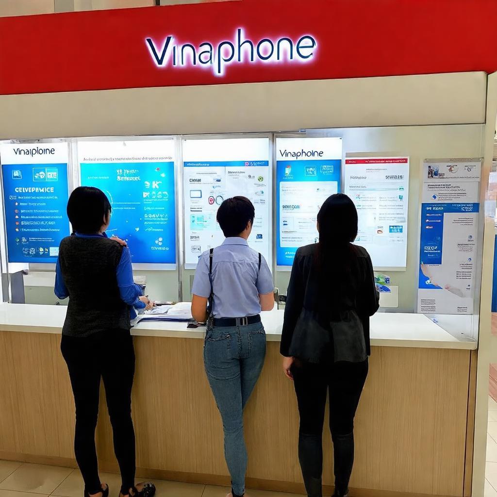 Các dịch vụ được cung cấp tại chi nhánh Vinaphone Số 1 Nguyễn Trãi, Hà Đông