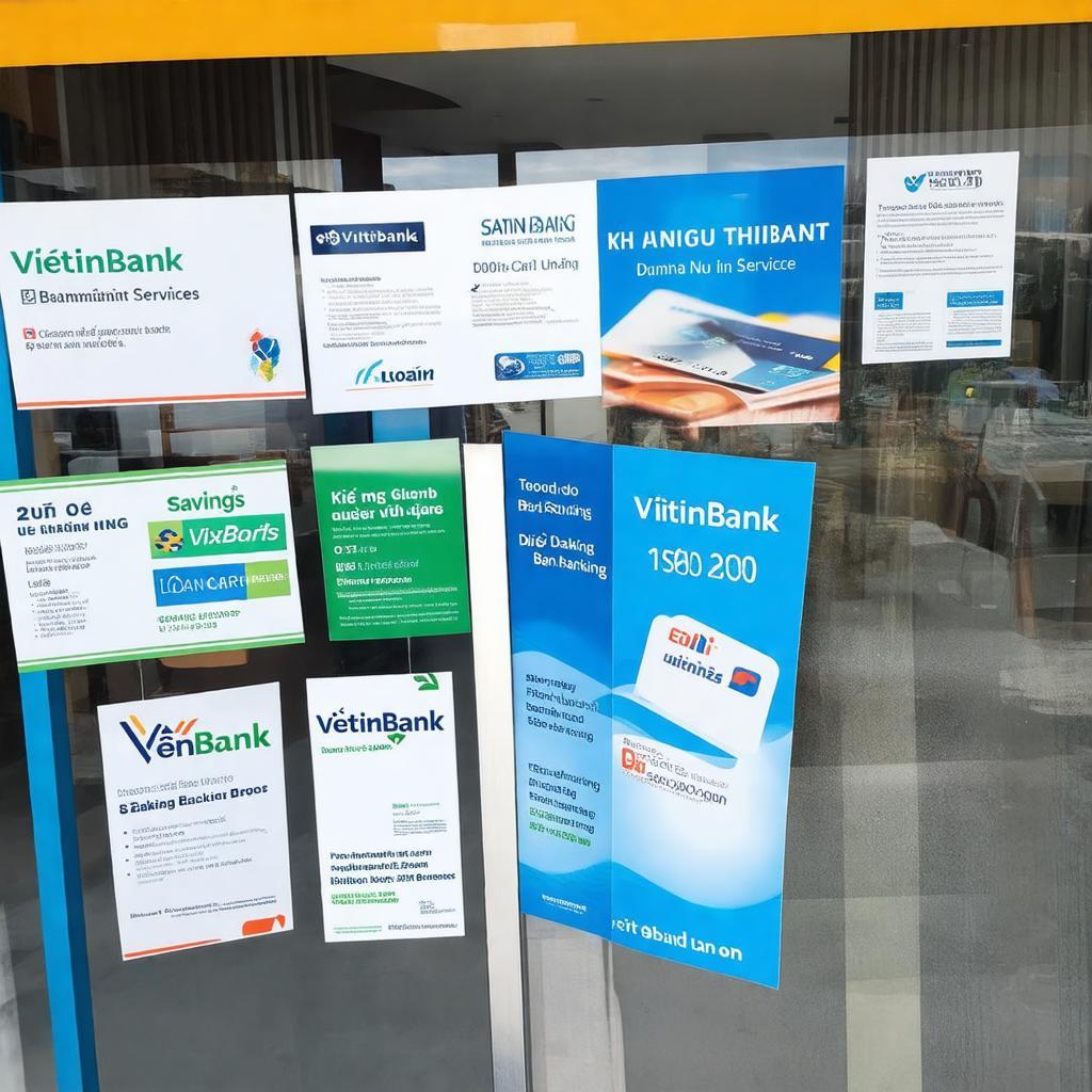 Các dịch vụ ngân hàng được cung cấp tại VietinBank Trường Chinh ở số 366 Trường Chinh, Tân Bình