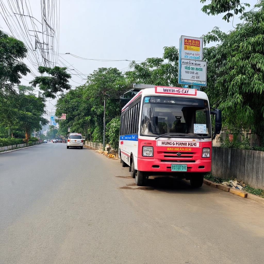 Dia diem don tra khach thong thuong cua Nha Xe Hung Cay